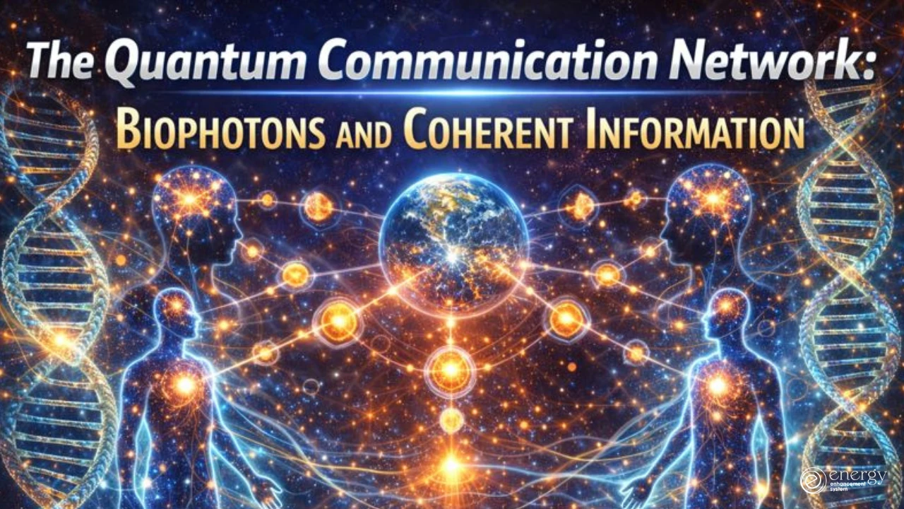 The Quantum Communication Network: Biophotons and Coherent Information lesson poster