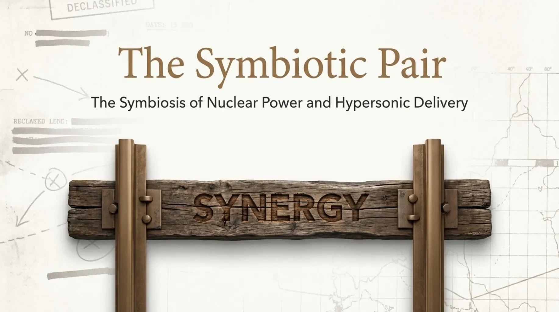 The Symbiotic Pair: The Symbiosis of Nuclear Power and Hypersonic Delivery lesson poster
