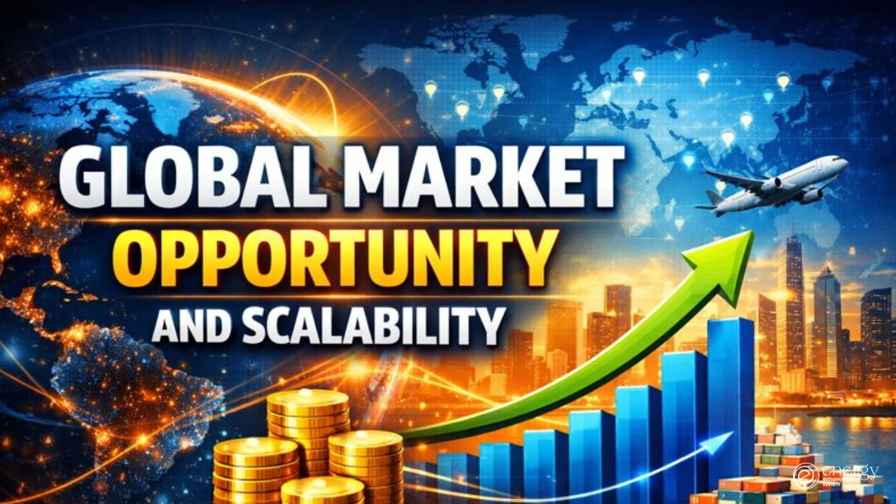 Global Market Opportunity and Scalability lesson poster
