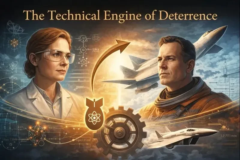 The Technical Engine of Deterrence lesson poster