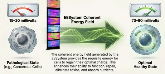 Core Bioenergetic Mechanism: “Recharging” Cellular Voltage (Transmembrane Potential) lesson poster
