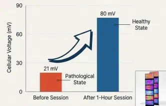 Clinical Proof: Measuring the Cellular Charge lesson poster