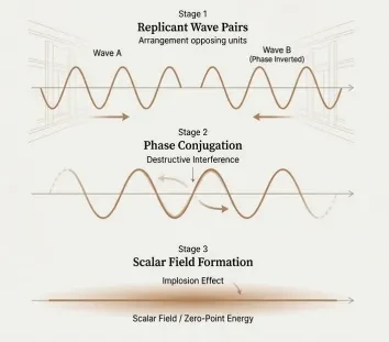 The Physics of Stillness: How Opposing Waves Create a Scalar Field lesson poster