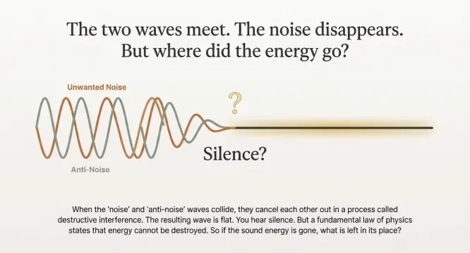 When Noise Cancels: What Happens to Energy When Silence Appears lesson poster
