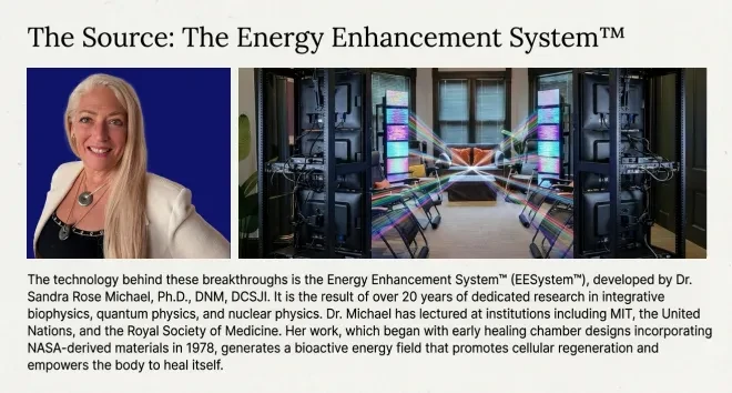 The Source: The Energy Enhancement System™ lesson poster