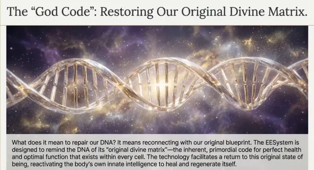 The "God Code": Restoring Our Original Divine Matrix lesson poster