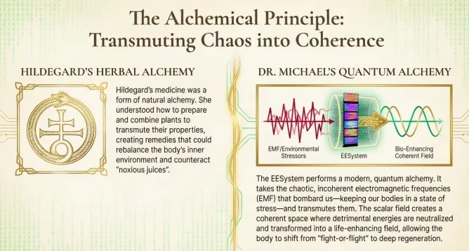 The Alchemical Principle: Transmuting Chaos into Coherence lesson poster