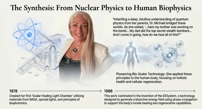 The Synthesis: From Nuclear Physics to Human Biophysics lesson poster