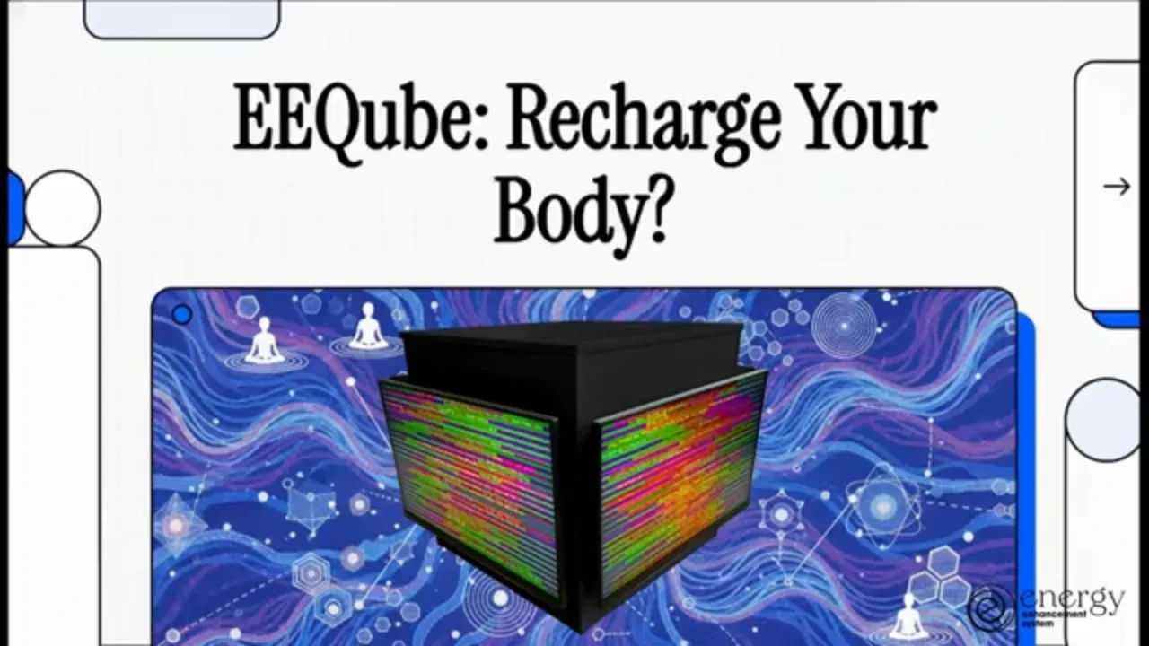EEQube: Recharge Your Body? lesson poster