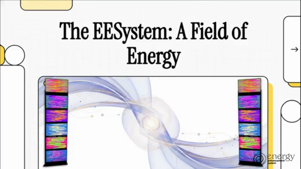 The EESystem: A Field of Energy lesson poster
