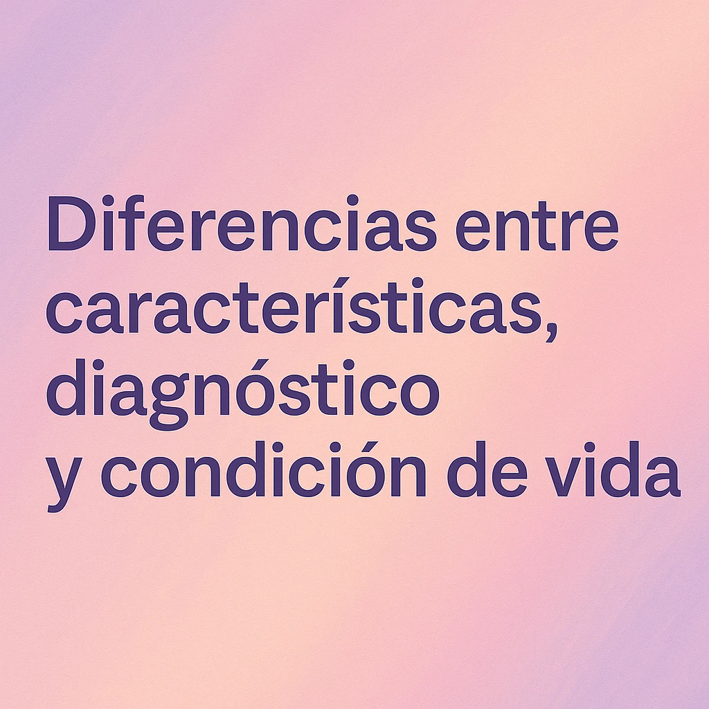 DIAGNOSTICO, CARACTERISTICAS Y CONDISIÓN lesson poster