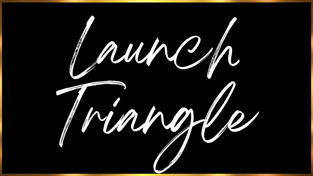 2. The Golden Launch Triangle lesson poster
