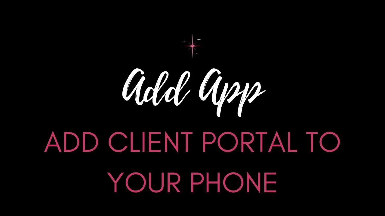 Lesson 3: Adding Client Portal as an App on Your iPhone lesson poster