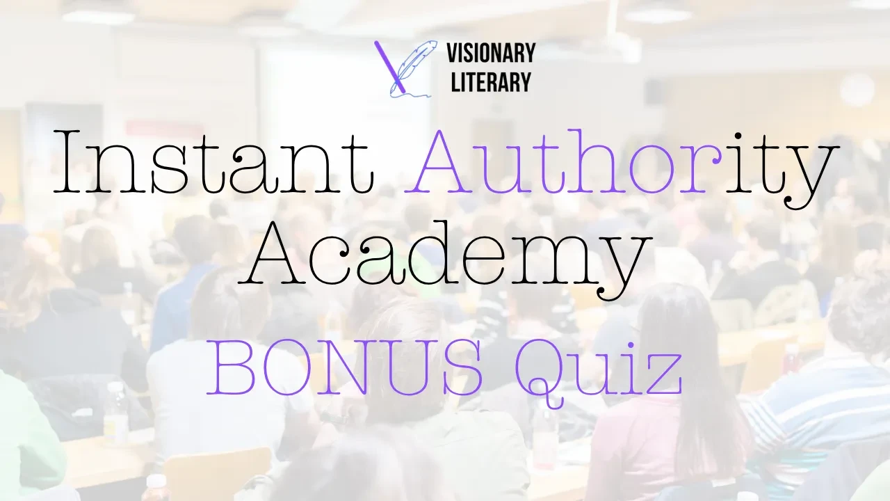 BONUS: Take the Authority Quiz (to see how in-demand you truly are) lesson poster