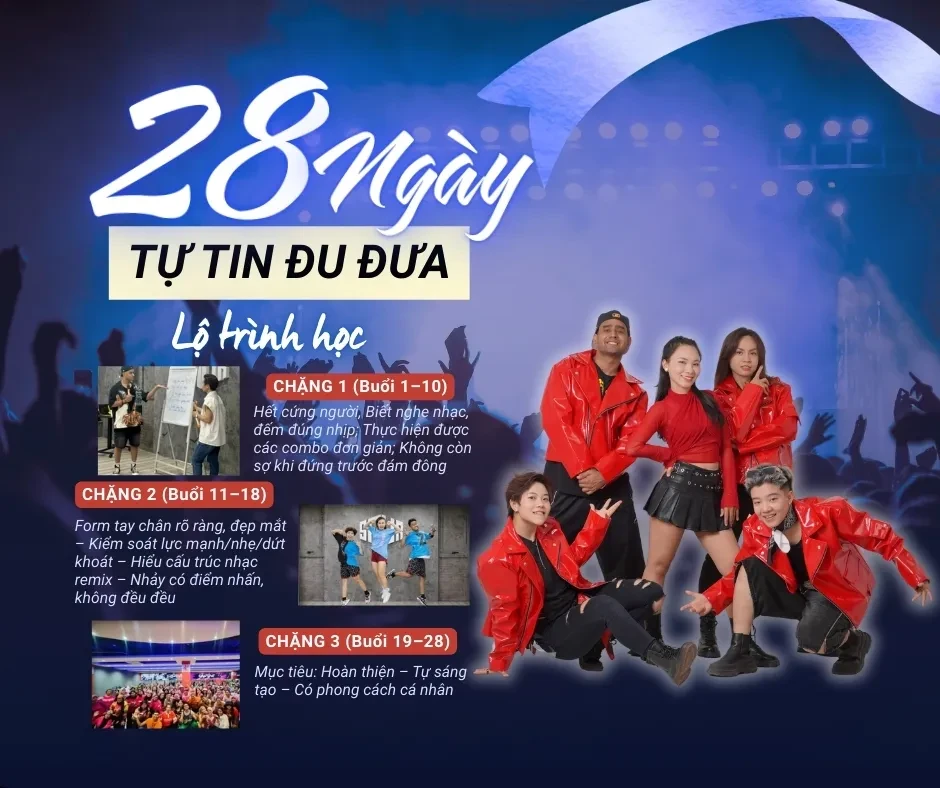 28 NGÀY TỰ TIN ĐU ĐƯA logo