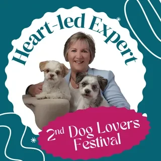 Lesson 1: How Dogs Absorb Human Emotions & What To Do - Sue London lesson poster