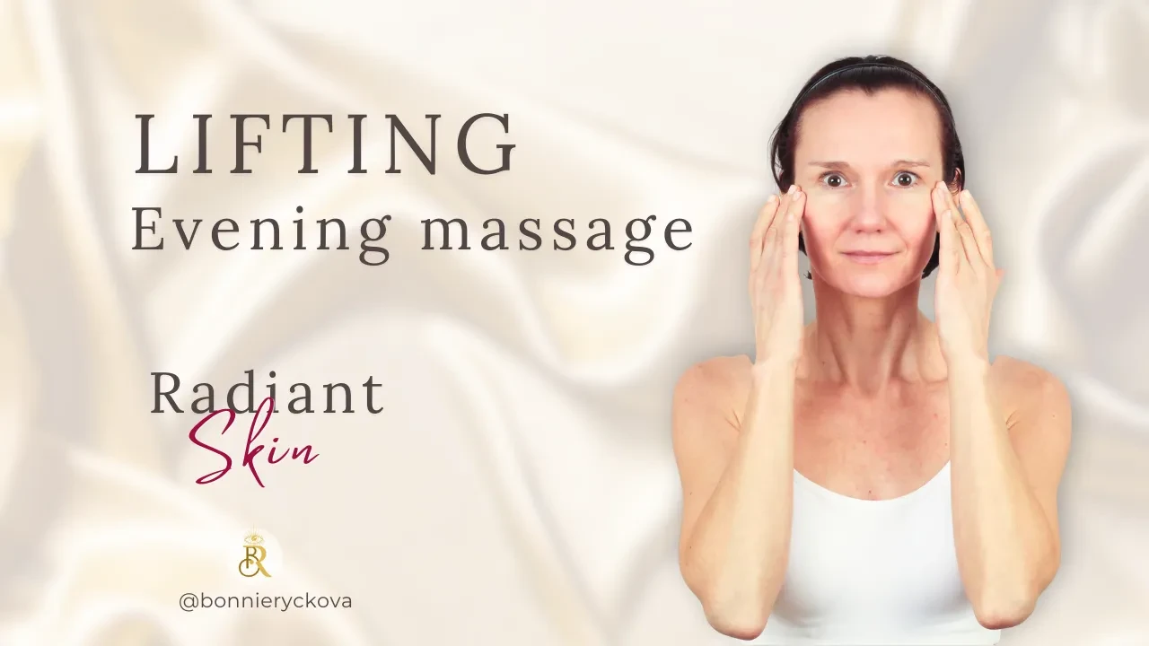 Lifting evening massage  lesson poster