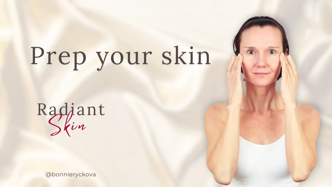 Prepare your skin lesson poster