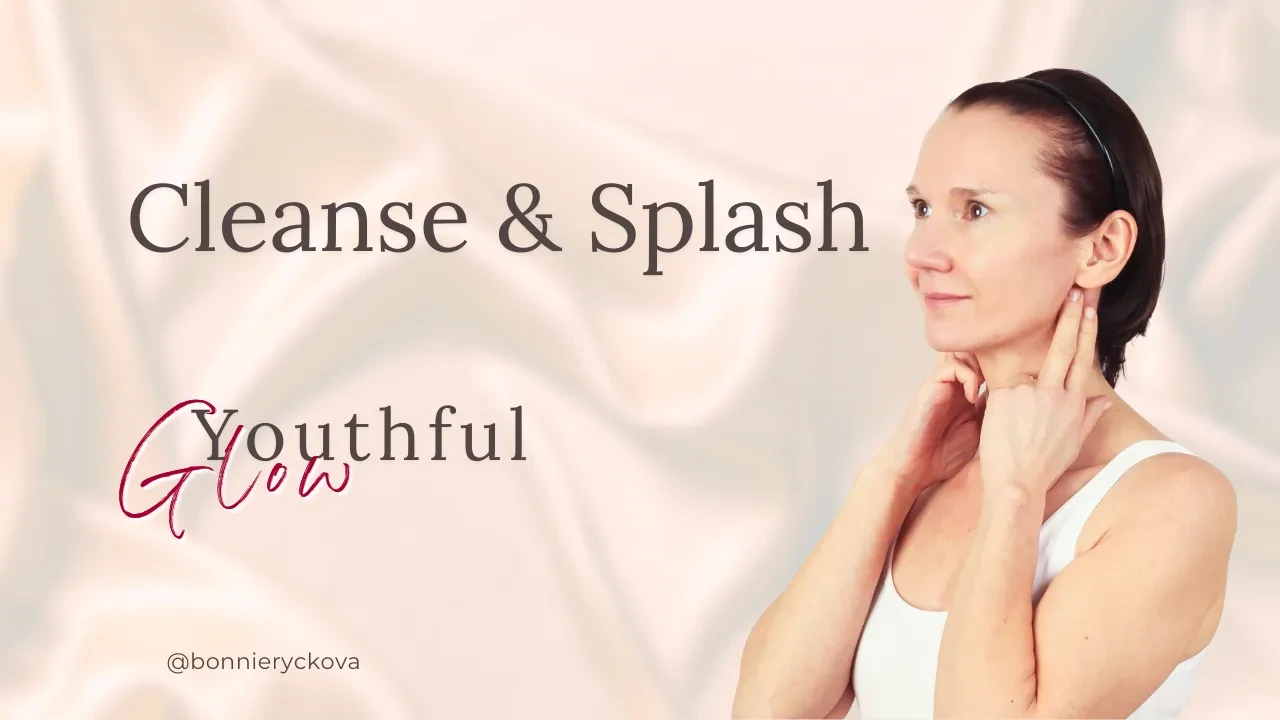 Cleanse and splash  lesson poster