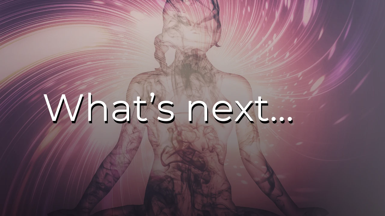 What's next? lesson poster