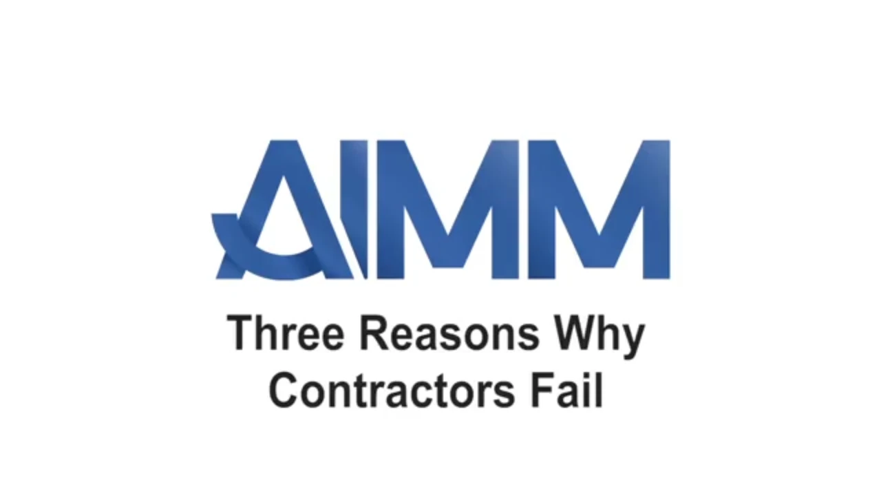 Lesson 2: Why Contractors Fail lesson poster