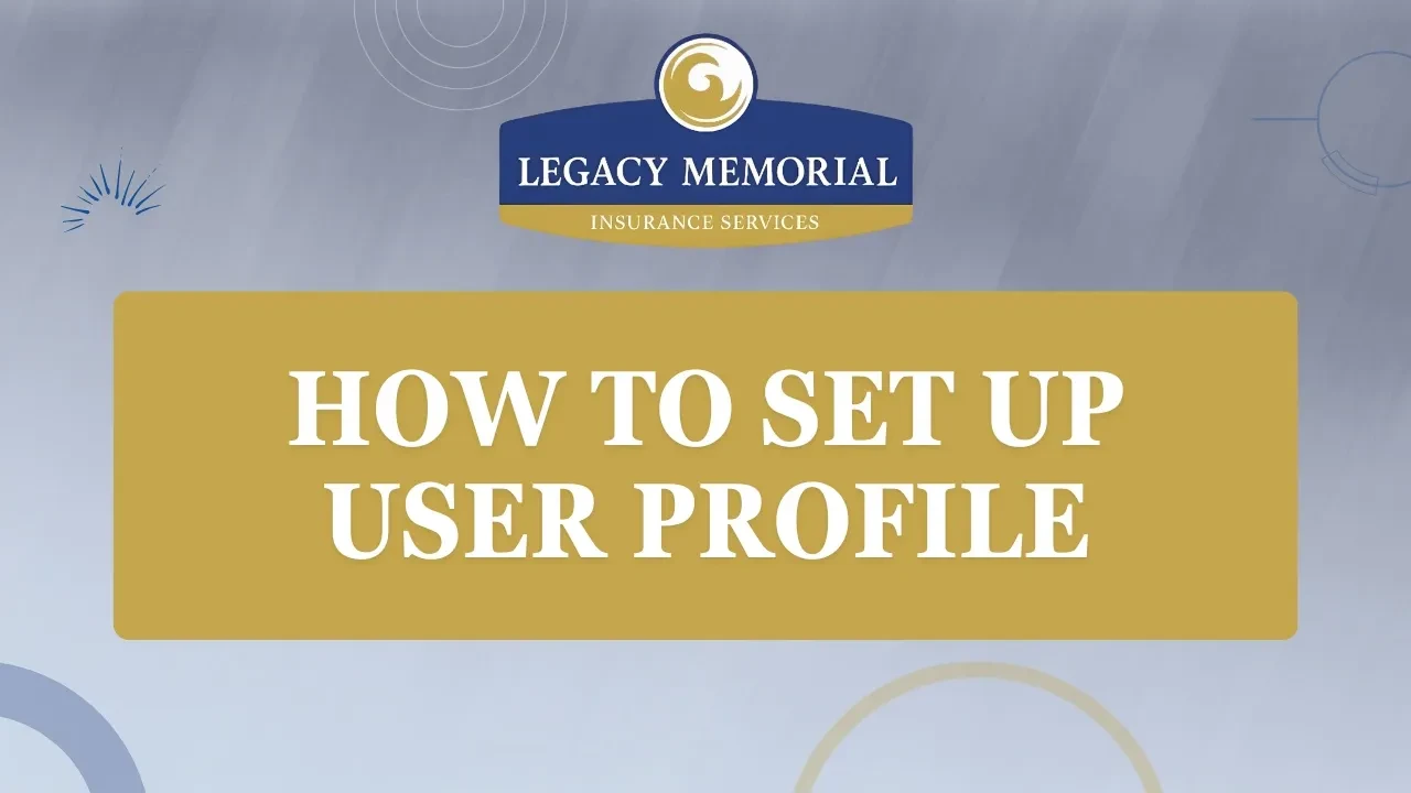 How to Setup User Profile (Spanish) lesson poster
