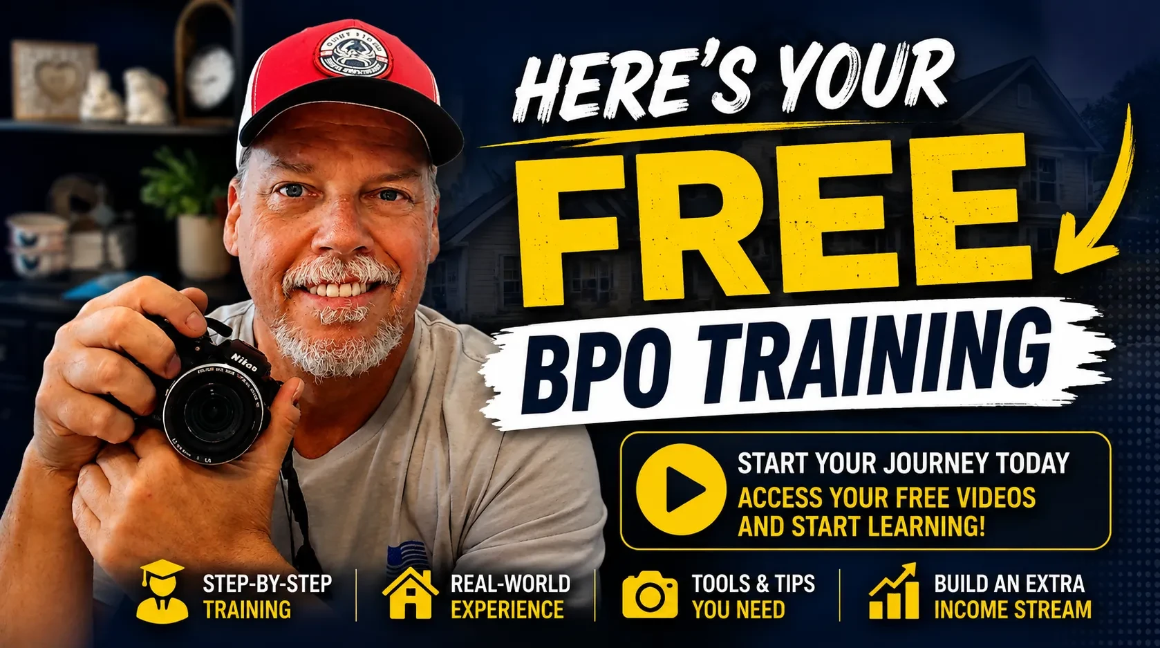 Here’s Your Free BPO Training lesson poster