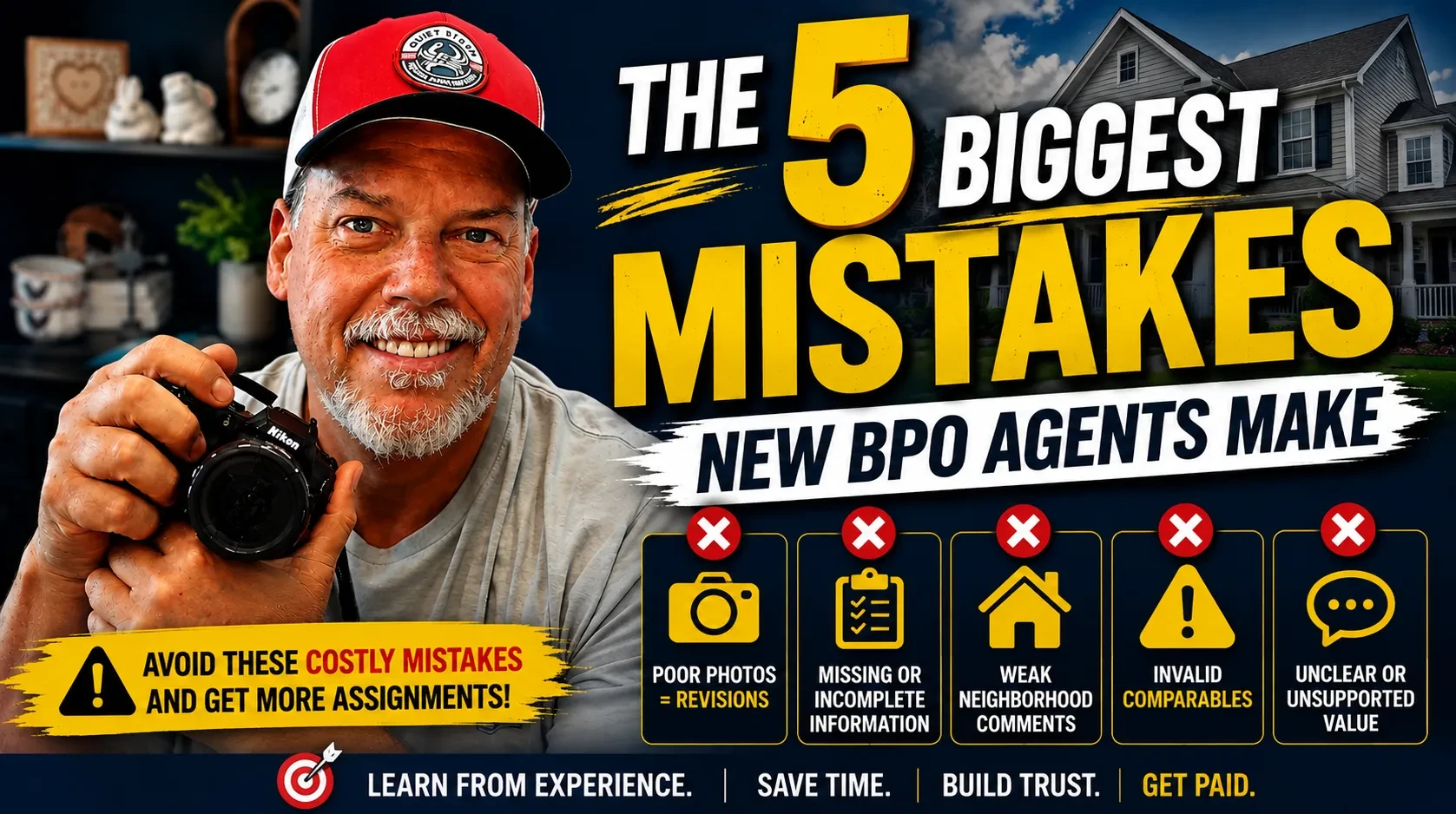The 5 Biggest Mistakes New BPO Agents Make lesson poster