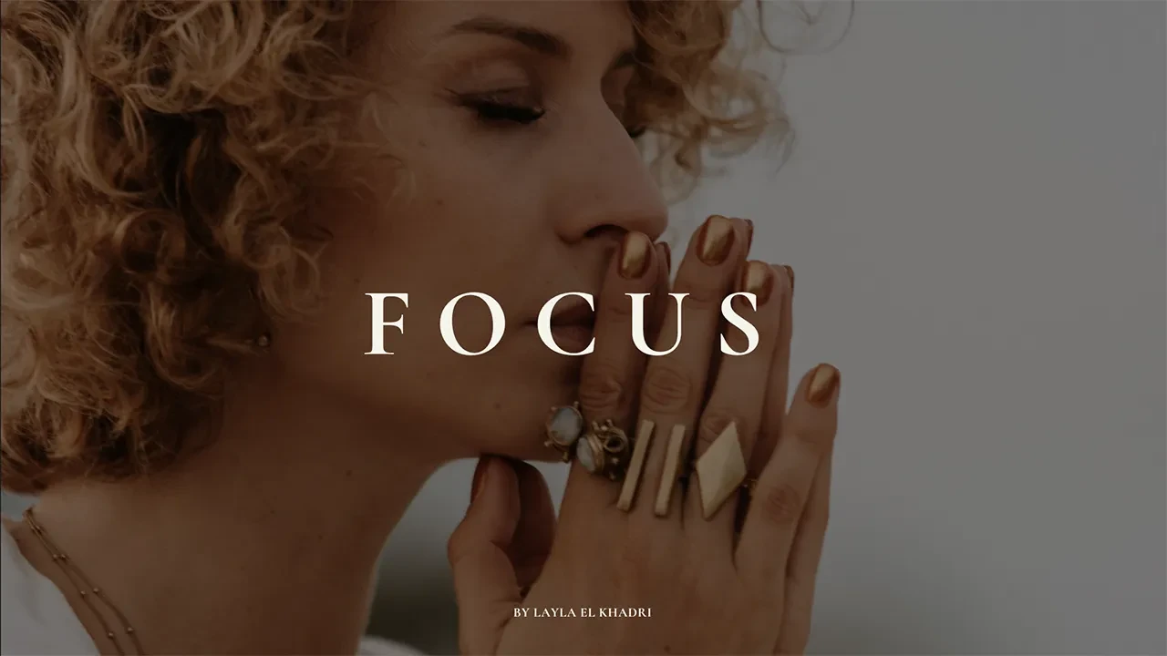 Practice #1 - FOCUS lesson poster