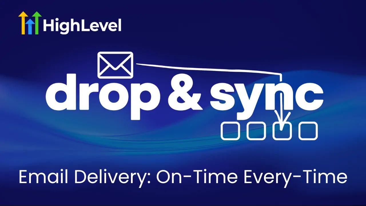 drop & sync - Email Delivery On-Time Every-Time