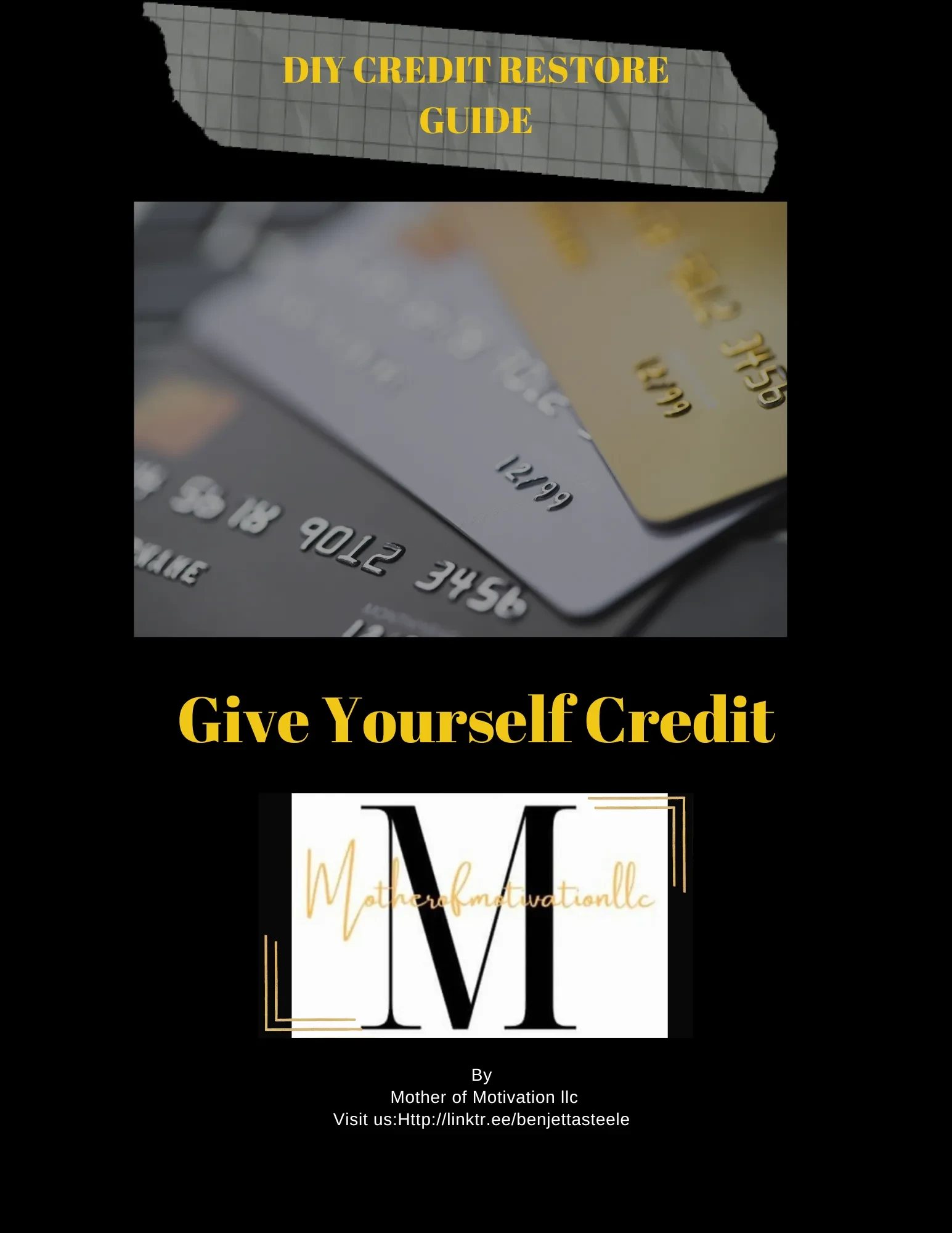 DIY Credit Repair Guide lesson poster