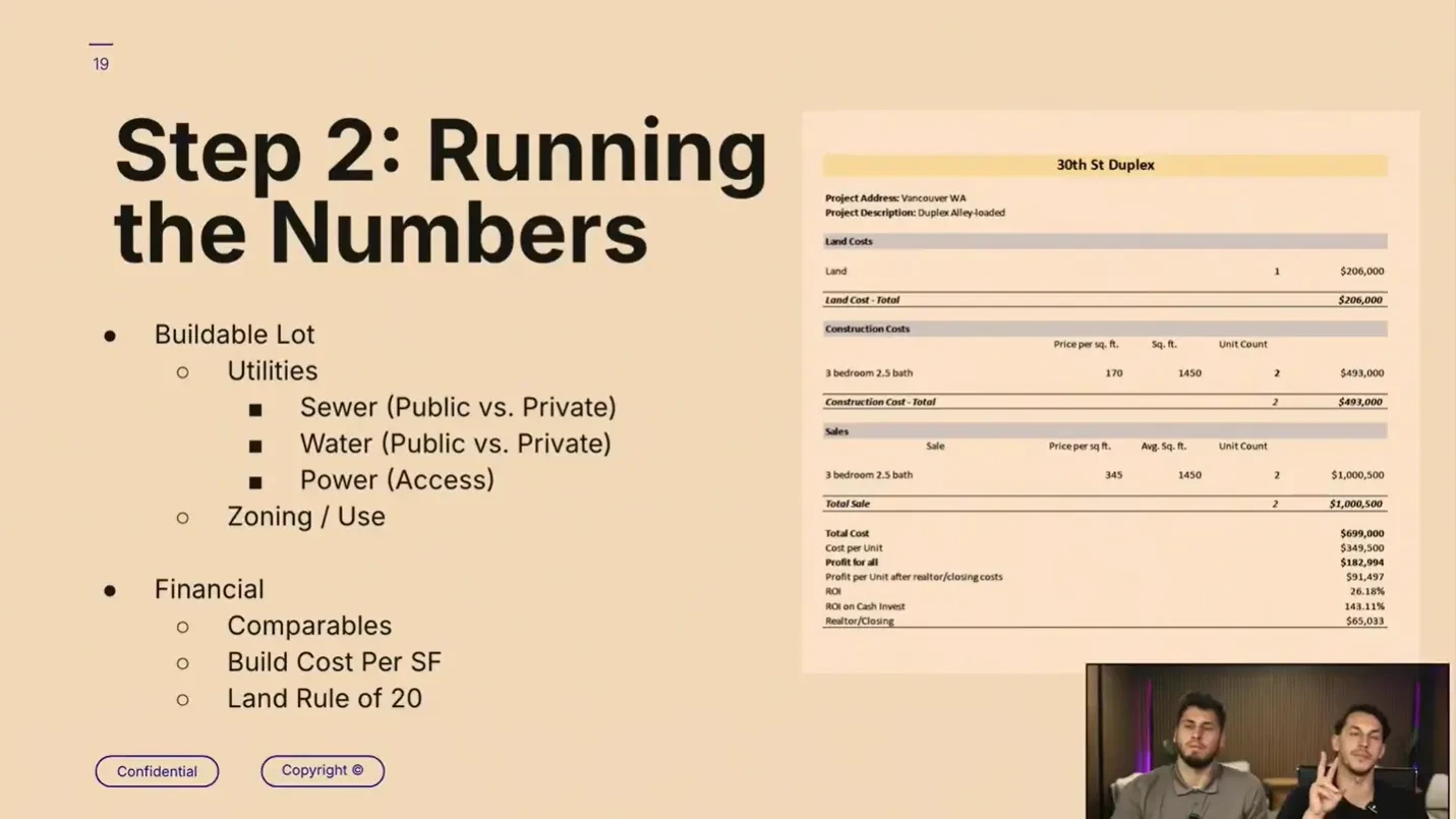 Step 2 - Running the Numbers lesson poster