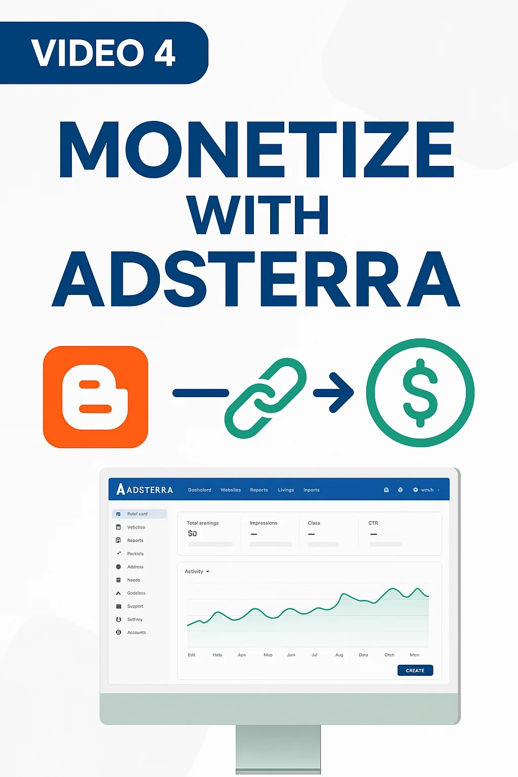 10 . Adsterra Integration: Monetize Traffic lesson poster