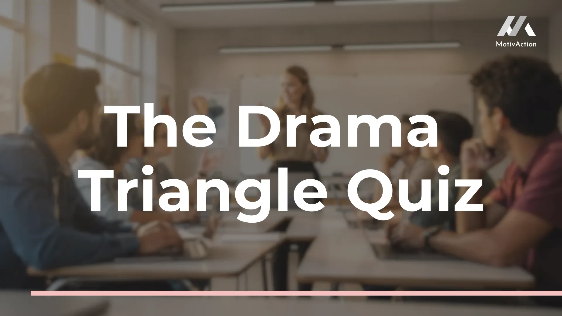 Drama Quiz lesson poster
