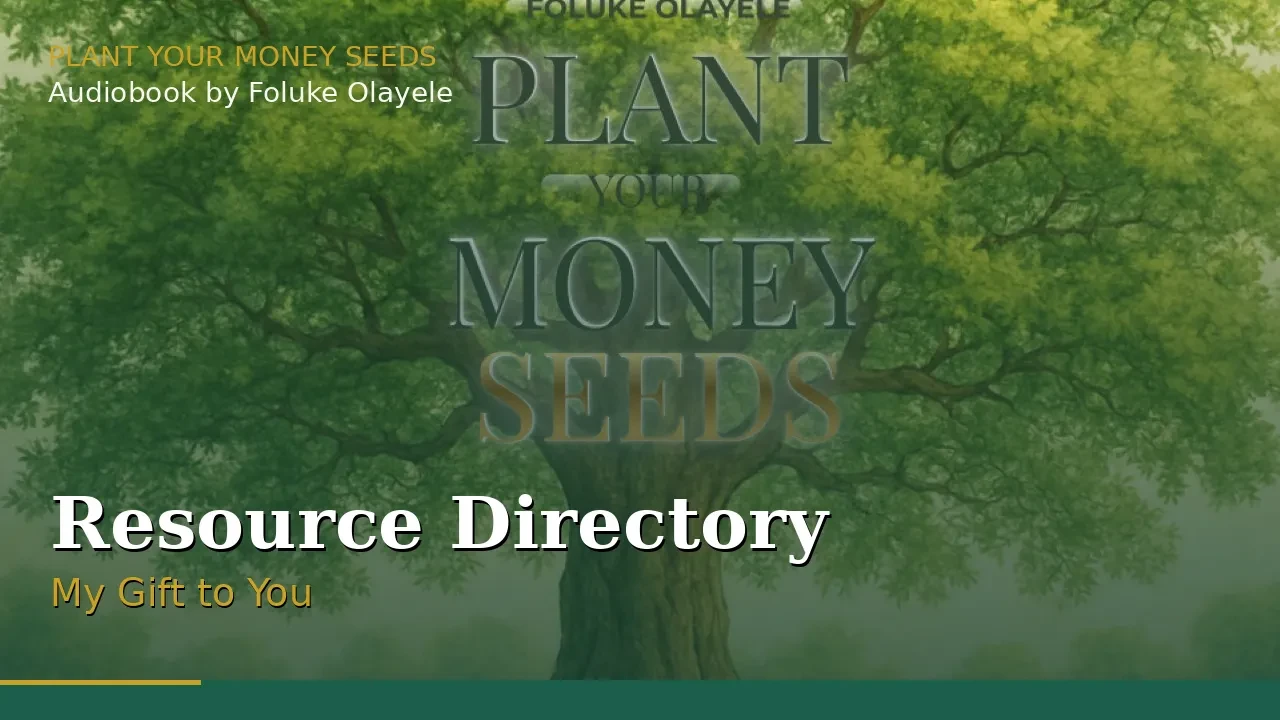 Resource Directory – My Gift to You lesson poster