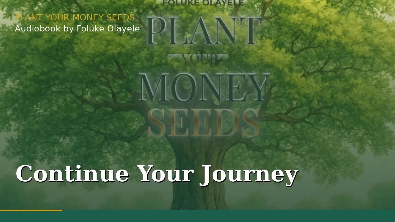 Continue Your Journey lesson poster