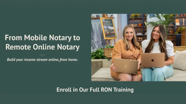 From Mobile Notary to Remote Online Notary