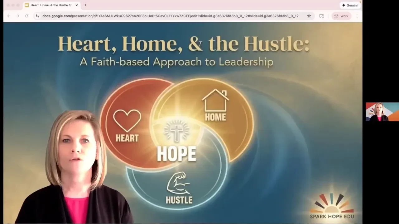 Lesson 1: The HEART — Inner Alignment for Sustainable Leadership lesson poster