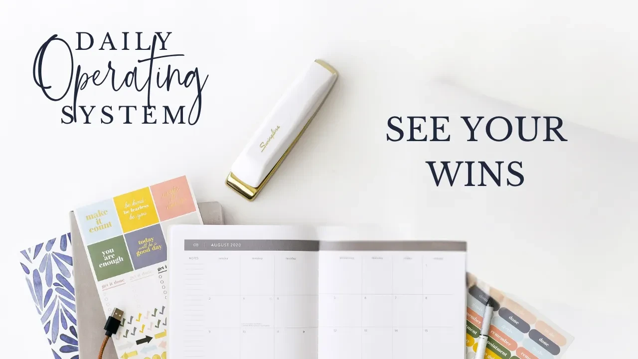 S = SEE Your Wins lesson poster
