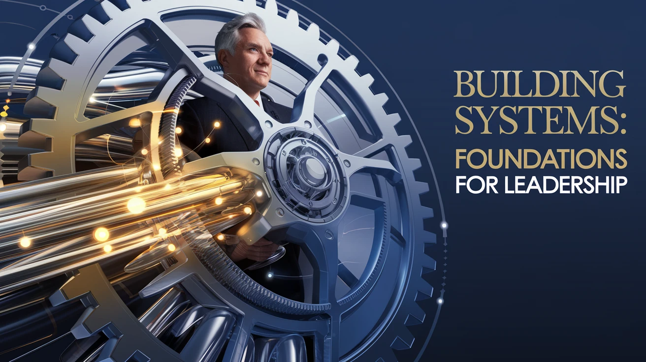 Building Systems: Creating Foundations for Lasting Leadership lesson poster