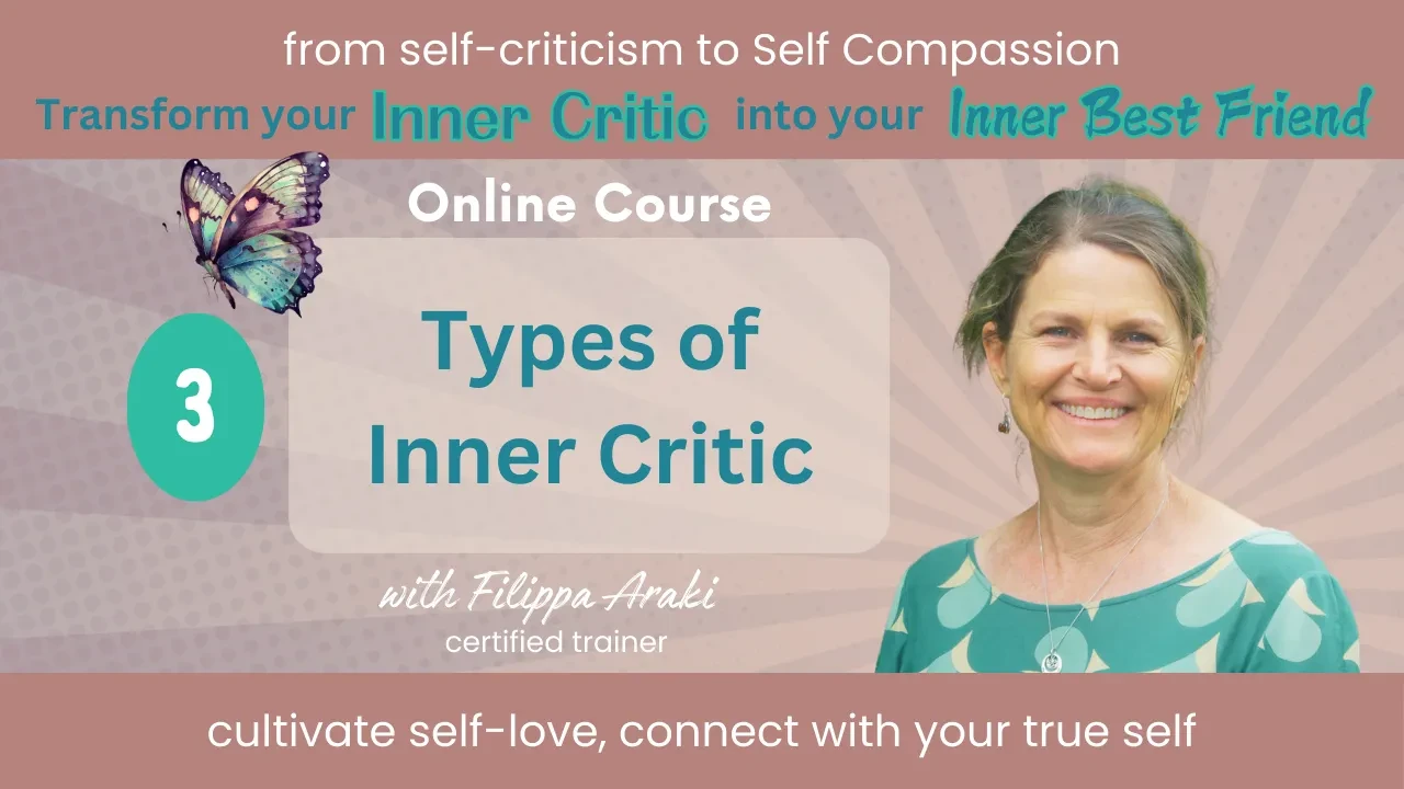 Step 3: Types of Inner Critic lesson poster