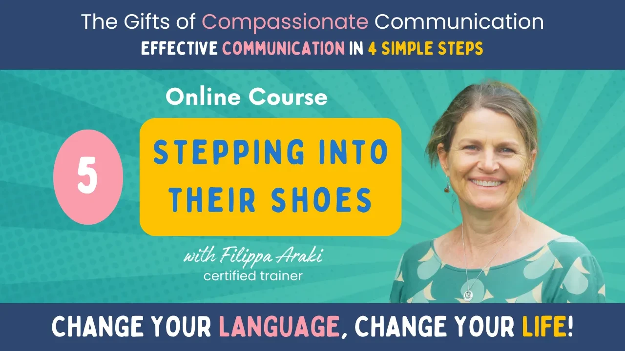5 Effective Communication - stepping into their shoes lesson poster