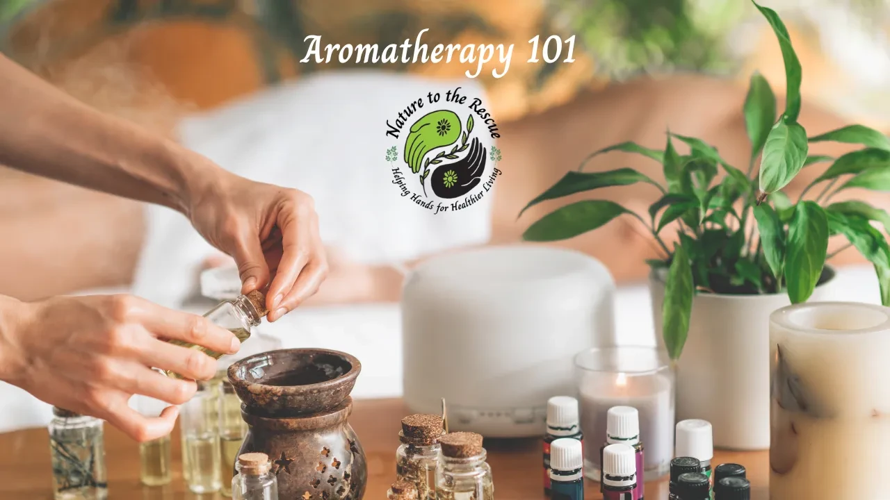 Lesson 3: Safety Precautions when Using Essential Oils for Cleaning lesson poster