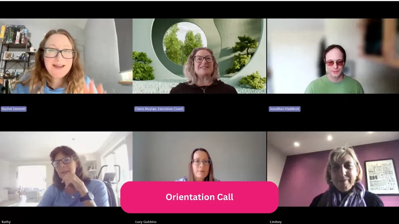 Orientation call (Monday 23 February 2026) lesson poster