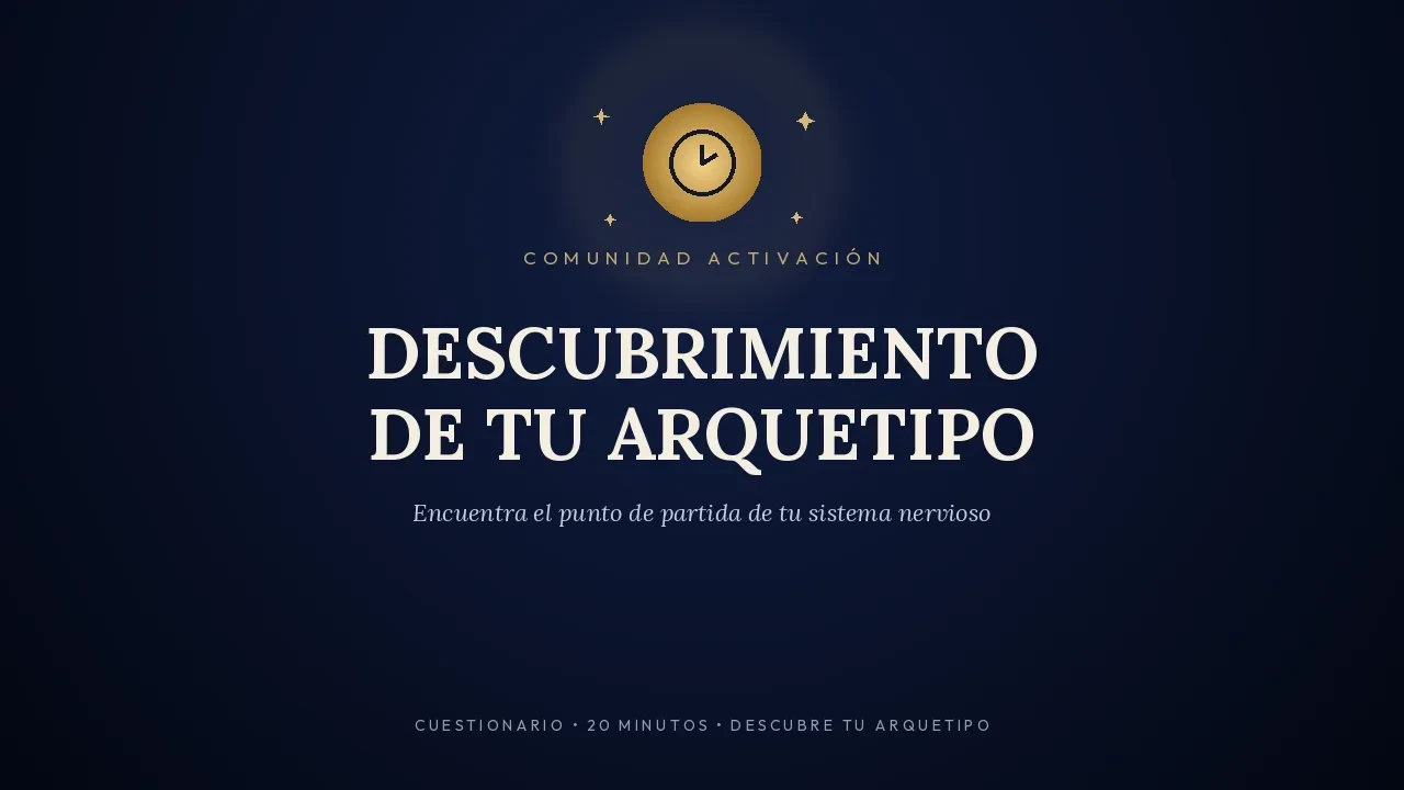 Descubre tu Arquetipo lesson poster