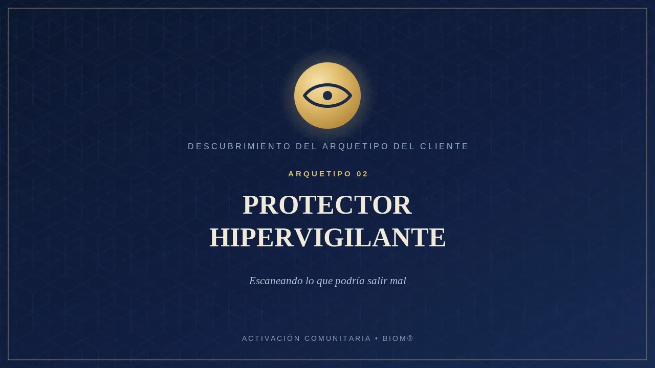 Protector Hypervigilante lesson poster