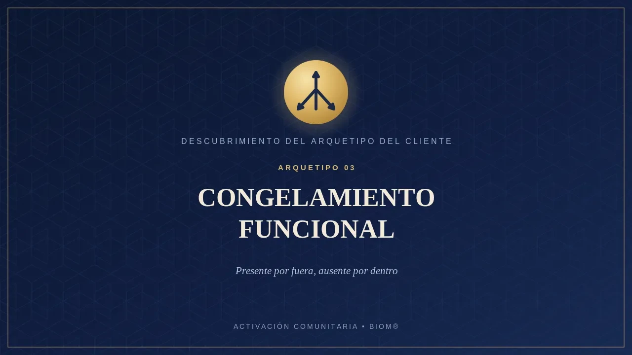 Congelado Funcional lesson poster