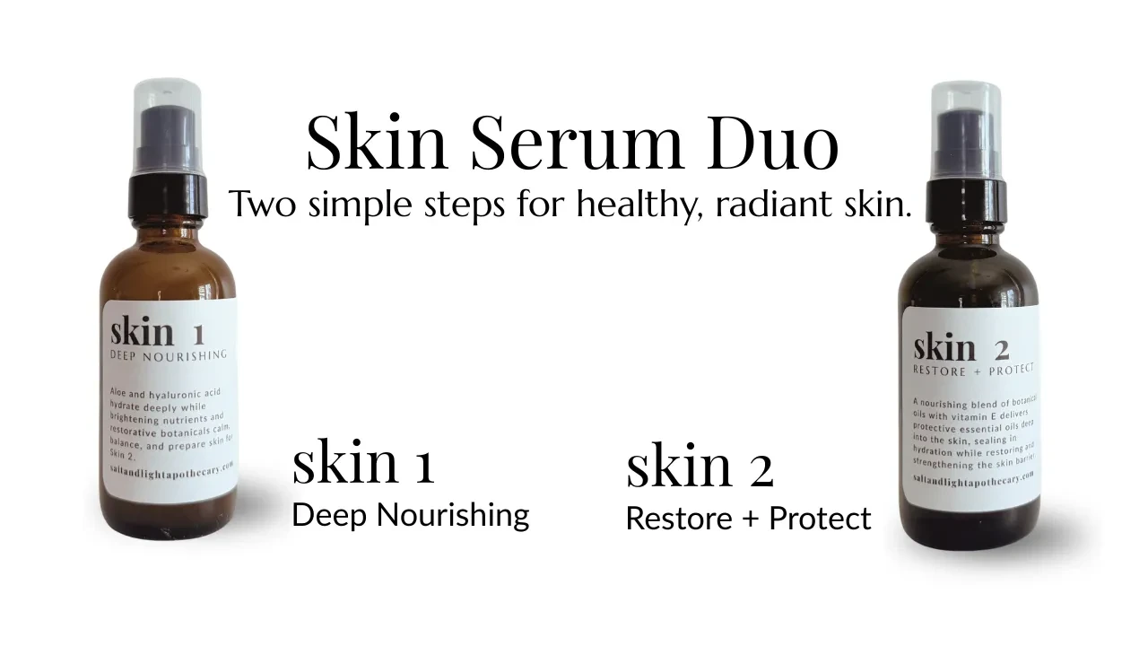 Skin Serum Duo lesson poster