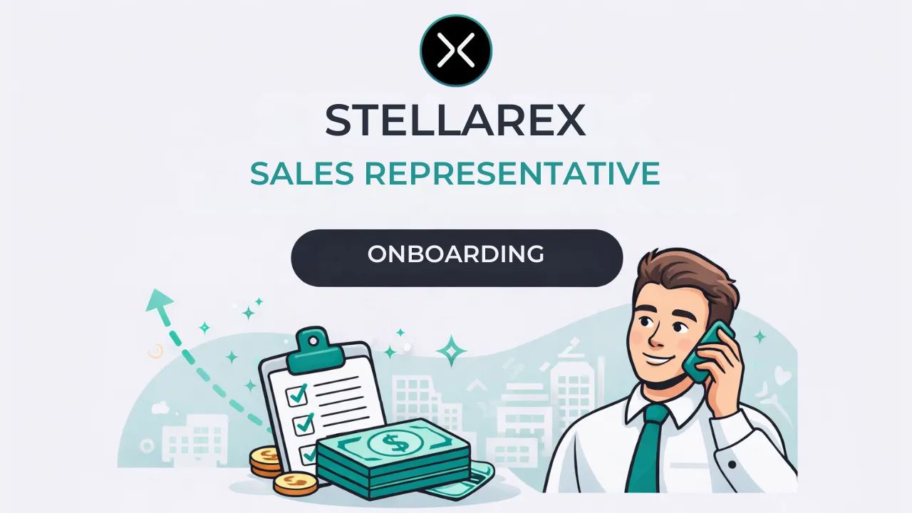 StellareX Sales Representative Onboarding 