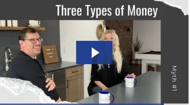 MYTH 1: The Three Types Of Money lesson poster